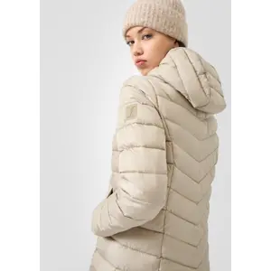 Leicht gepolsterte Kapuzenjacke für Frauen QS image-3