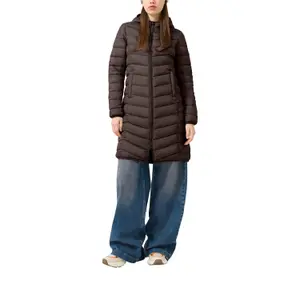 Leicht gepolsterte Kapuzenjacke für Frauen QS image-2
