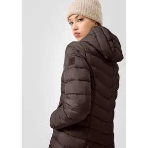 Leicht gepolsterte Kapuzenjacke für Frauen QS image-3