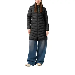 Leicht gepolsterte Kapuzenjacke für Frauen QS image-2