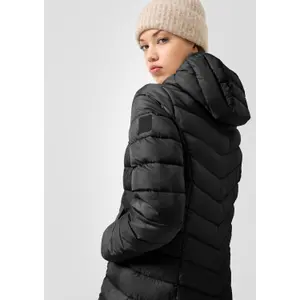 Leicht gepolsterte Kapuzenjacke für Frauen QS image-3