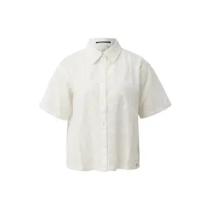 Women's short-sleeved blouse QS Loose Fit image-0