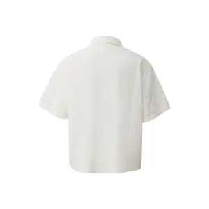 Women's short-sleeved blouse QS Loose Fit image-1