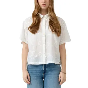 Women's short-sleeved blouse QS Loose Fit image-2