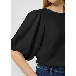 Voluminous Puff Sleeve Blouse Women QS image-3