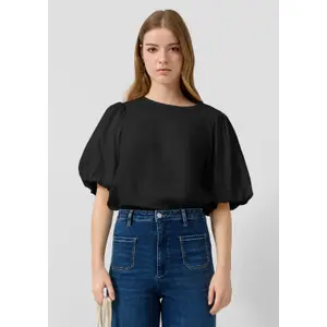 Voluminous Puff Sleeve Blouse Women QS image-6