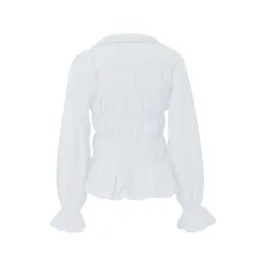 Women's Smocked Blouse QS Regular Fit image-1