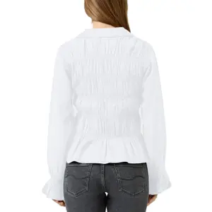 Women's Smocked Blouse QS Regular Fit image-5