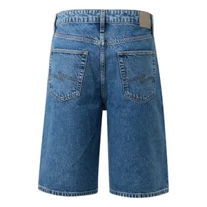 Mid-Rise Denim Shorts QS image-1