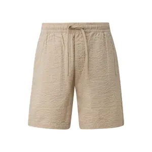 Shorts in Seersucker QS image-0