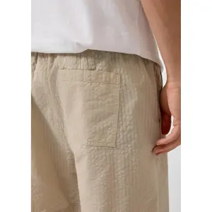 Shorts in Seersucker QS image-3
