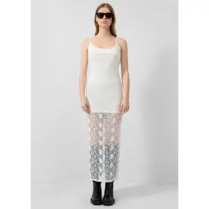 Long Lace Dress with Short Slip for Women QS image-6