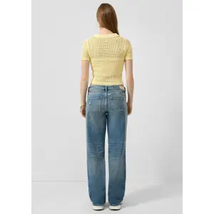 Wide Leg Women's Jeans QS image-4