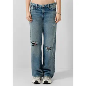 Wide Leg Women's Jeans QS image-6