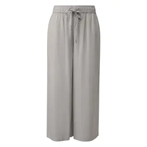 Fluid Viscose Culotte Trousers Women QS image-0