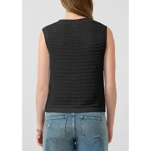 Sleeveless women's cardigan QS image-5