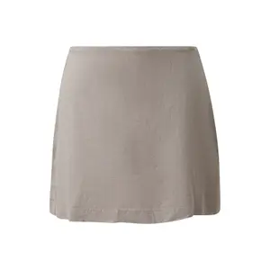Gonna-pantalone in lino misto traspirante donna QS image-0