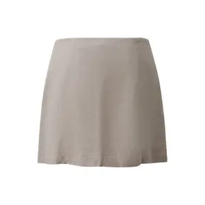 Gonna-pantalone in lino misto traspirante donna QS image-1