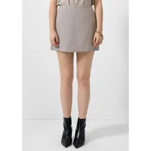 Gonna-pantalone in lino misto traspirante donna QS image-6