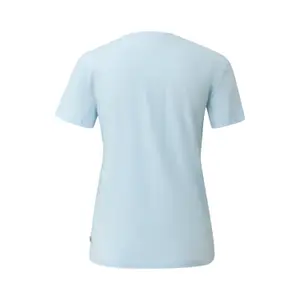 T-shirt από βαμβάκι με μικρή κέντημα γυναικείο QS image-1