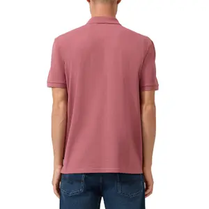 Classic Fit Plain Pique Polo QS image-5