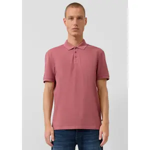 Classic Fit Plain Pique Polo QS image-6