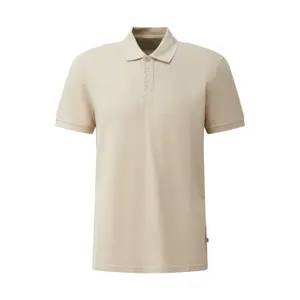 Classic Fit Plain Pique Polo QS image-0