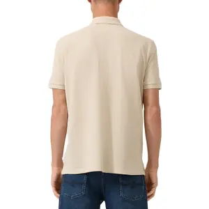 Classic Fit Plain Pique Polo QS image-5