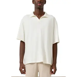 Casual Linen Polo QS image-2