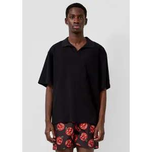 Casual Linen Polo QS image-6