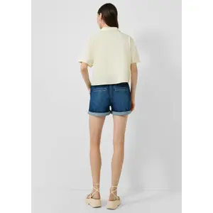 Loose Check Shirt for Women QS Vichy image-4