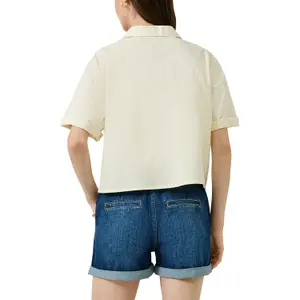 Loose Check Shirt for Women QS Vichy image-5