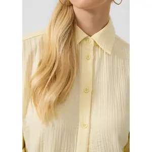 Long Chiffon Blouse Women QS image-3