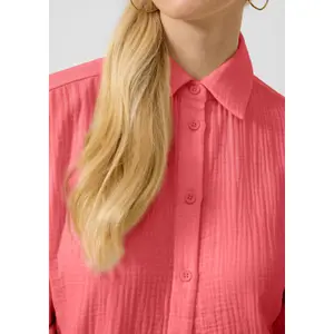 Long Chiffon Blouse Women QS image-3