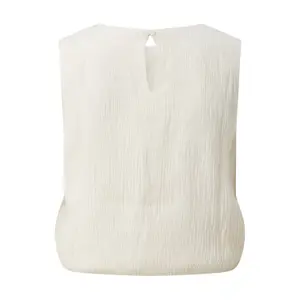 Short Blouse with Puff Hem Women's QS Loose Fit image-1