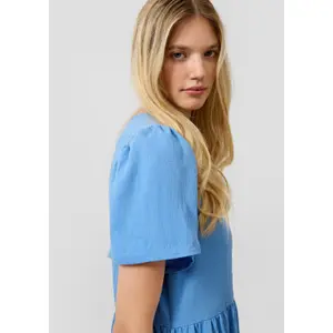 Knee-Length Ruffled Dress for Women QS image-3