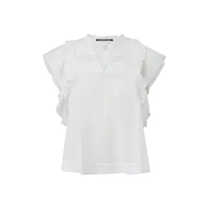 Women's cotton blouse QS Regular Fit image-0