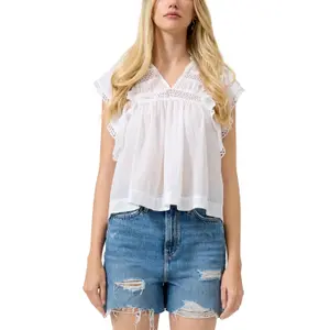 Women's cotton blouse QS Regular Fit image-2