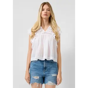 Women's cotton blouse QS Regular Fit image-6