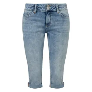 Women's denim shorts QS Capri image-0