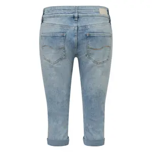 Women's denim shorts QS Capri image-1