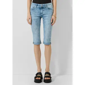 Women's denim shorts QS Capri image-6