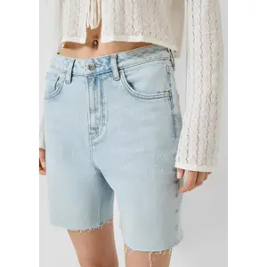 Women's denim shorts QS image-3