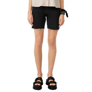 Women's denim shorts QS image-2