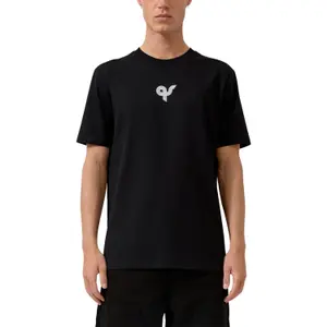 T-shirt capsule streets από βαμβάκι παχύ με εκτύπωση λογότυπο QS image-2