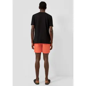 Woven Fabric Shorts with Drawstring QS image-4