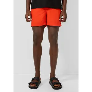 Woven Fabric Shorts with Drawstring QS image-6