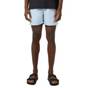 Woven Fabric Shorts with Drawstring QS image-2