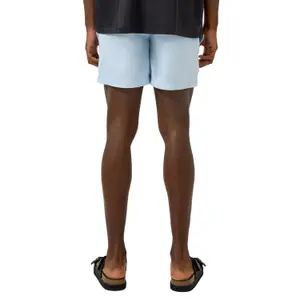 Woven Fabric Shorts with Drawstring QS image-5