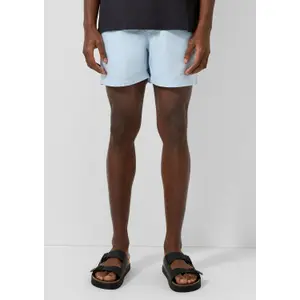 Woven Fabric Shorts with Drawstring QS image-6